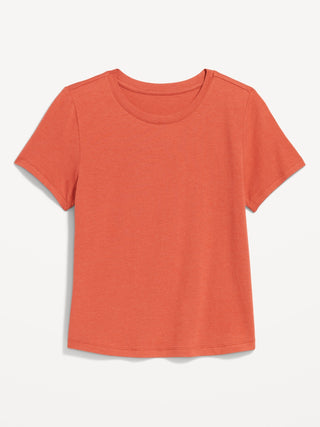 Camiseta Manga Corta Acanalada