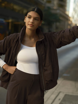 Chaqueta Bomber Repelente al Agua