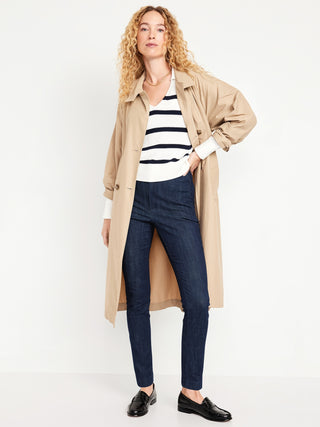 Jeans Skinny Talle Alto con Bolsillos