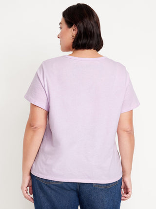Camiseta Manga Corta Cuello V