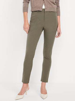 Pantalón Tobillero con Cintura Alta