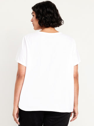 Camiseta Manga Corta Cuello V