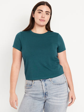 Camiseta Manga Corta Acanalada