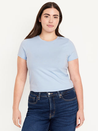 Camiseta Manga Corta Acanalada