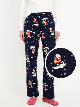 Pantalón de Pijama con Estampado Navideño