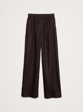 Pantalón Talle Alto de Lino