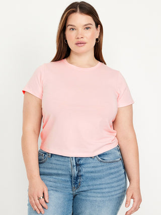 Camiseta Manga Corta Acanalada