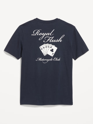 Camiseta Manga Corta con Gráfico, Hombre