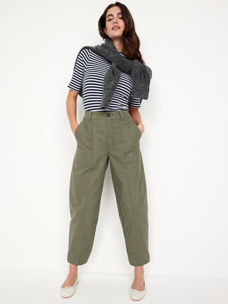 Jeans Talle Alto Corte Barrel