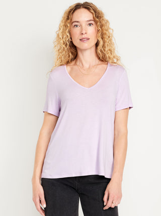 Camiseta Manga Corta Cuello V