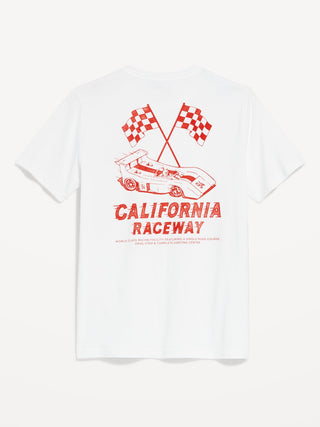 Camiseta Manga Corta con Gráfico, Hombre