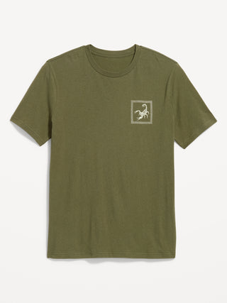 Camiseta Manga Corta con Gráfico, Hombre