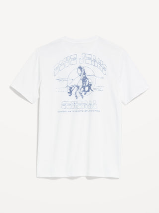 Camiseta Manga Corta con Gráfico, Hombre