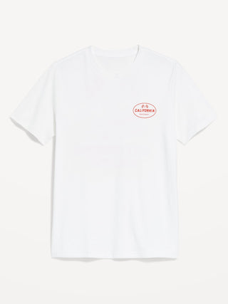 Camiseta Manga Corta con Gráfico, Hombre