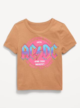 Camiseta Manga Corta con Gráfico, Niña