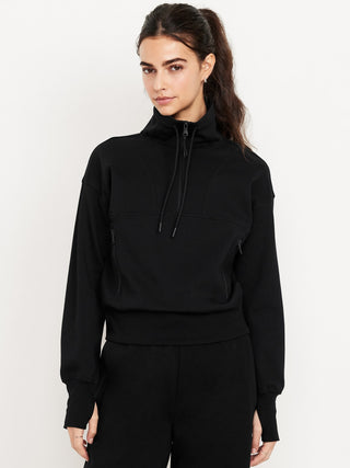 Sudadera Deportiva Cuello Alto con Zipper