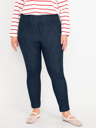 Jeans Skinny Talle Alto con Bolsillos