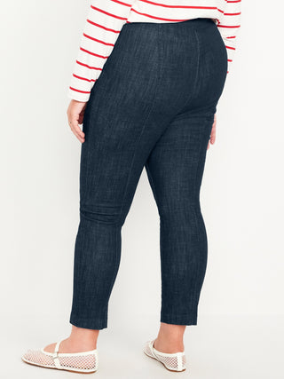 Jeans Skinny Talle Alto con Bolsillos
