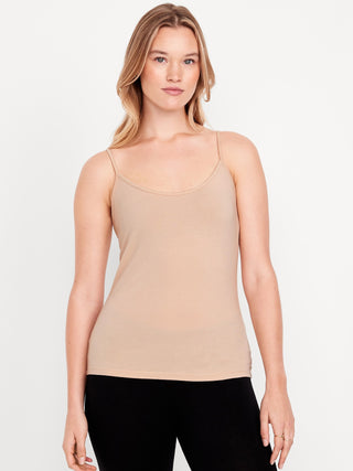 Camiseta Básica Ajustada de Algodón