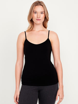 Camiseta Básica Ajustada de Algodón