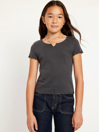Camiseta Manga Corta de Algodón, Niña