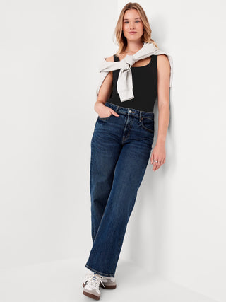 Camiseta Acanalada de Tirantes