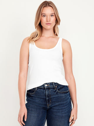 Camiseta Acanalada de Tirantes
