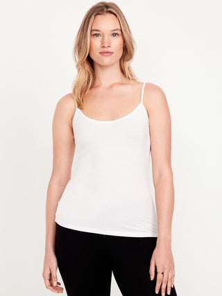 Camiseta Básica Ajustada de Algodón