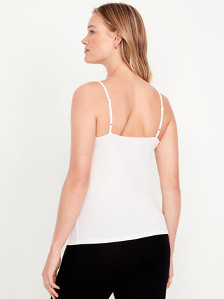 Camiseta Básica Ajustada de Algodón