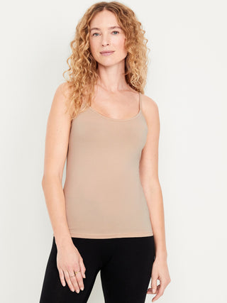 Camiseta Básica Ajustada de Algodón