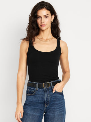 Camiseta Acanalada de Tirantes