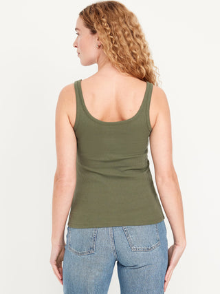 Camiseta Acanalada de Tirantes