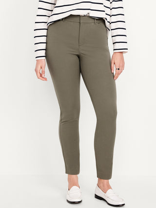 Pantalón Tobillero con Cintura Alta