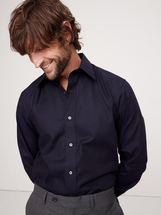 Camisa Manga Larga de Algodón