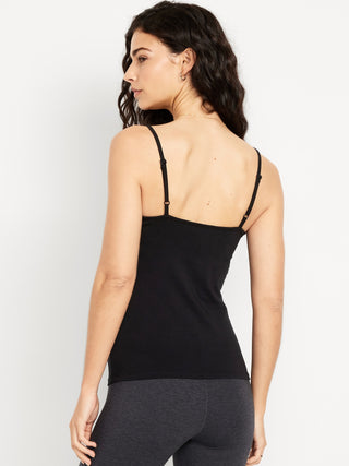 Camiseta Básica Ajustada de Algodón