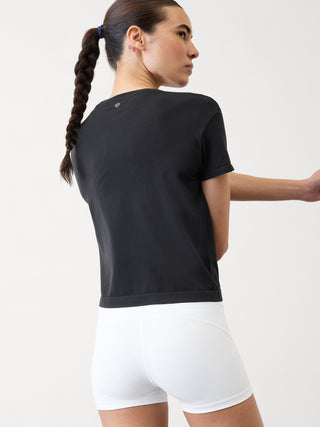 Camiseta Manga Corta sin Costuras
