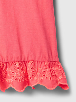 Camiseta Peplum con Detalle Volante, Bebé