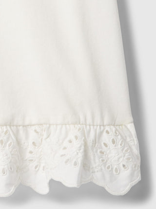 Camiseta Peplum con Detalle Volante, Bebé