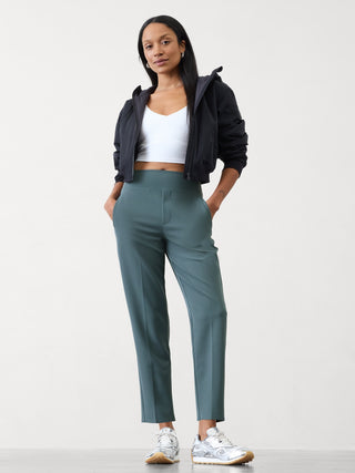 Pantalón Talle Alto con Bolsillos