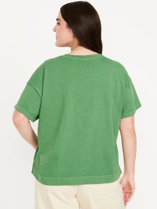 Camiseta Manga Corta de Algodón