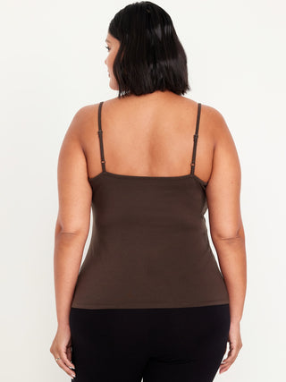 Camiseta Básica Ajustada de Algodón