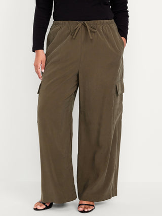 Pantalón Cargo con Cintura Elástica