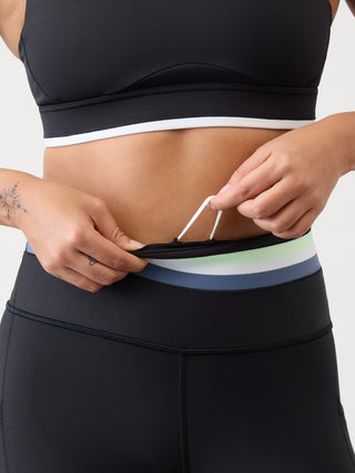 Interval Legging Talle Alto con Bolsillo