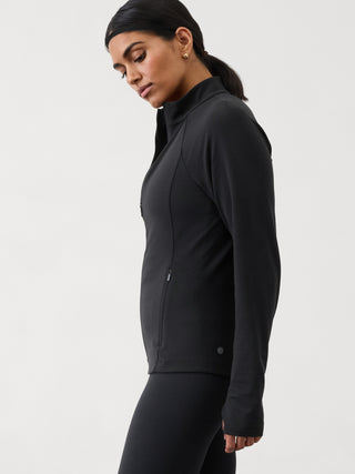 Salutation Chaqueta Deportiva con Zipper y Bolsillos