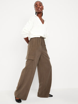 Pantalón Cargo con Cintura Elástica
