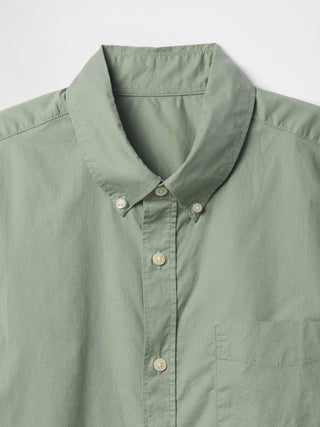 Camisa Manga Larga con Bolsillo de Algodón