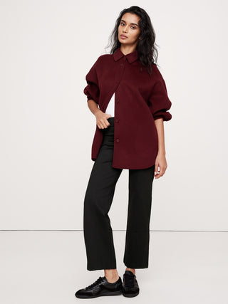 Pantalón Talle Alto con Cintura Elástica