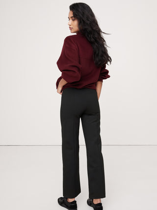 Pantalón Talle Alto con Cintura Elástica