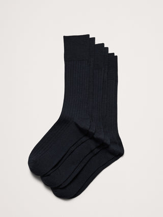 3-Pack Wool Socks, Men