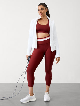 Interval Legging Talle Alto con Bolsillo